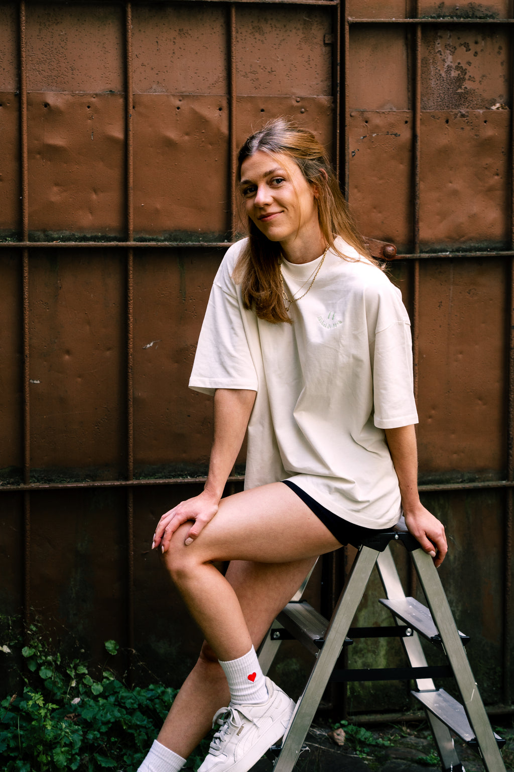 Smile Shirt - Cream