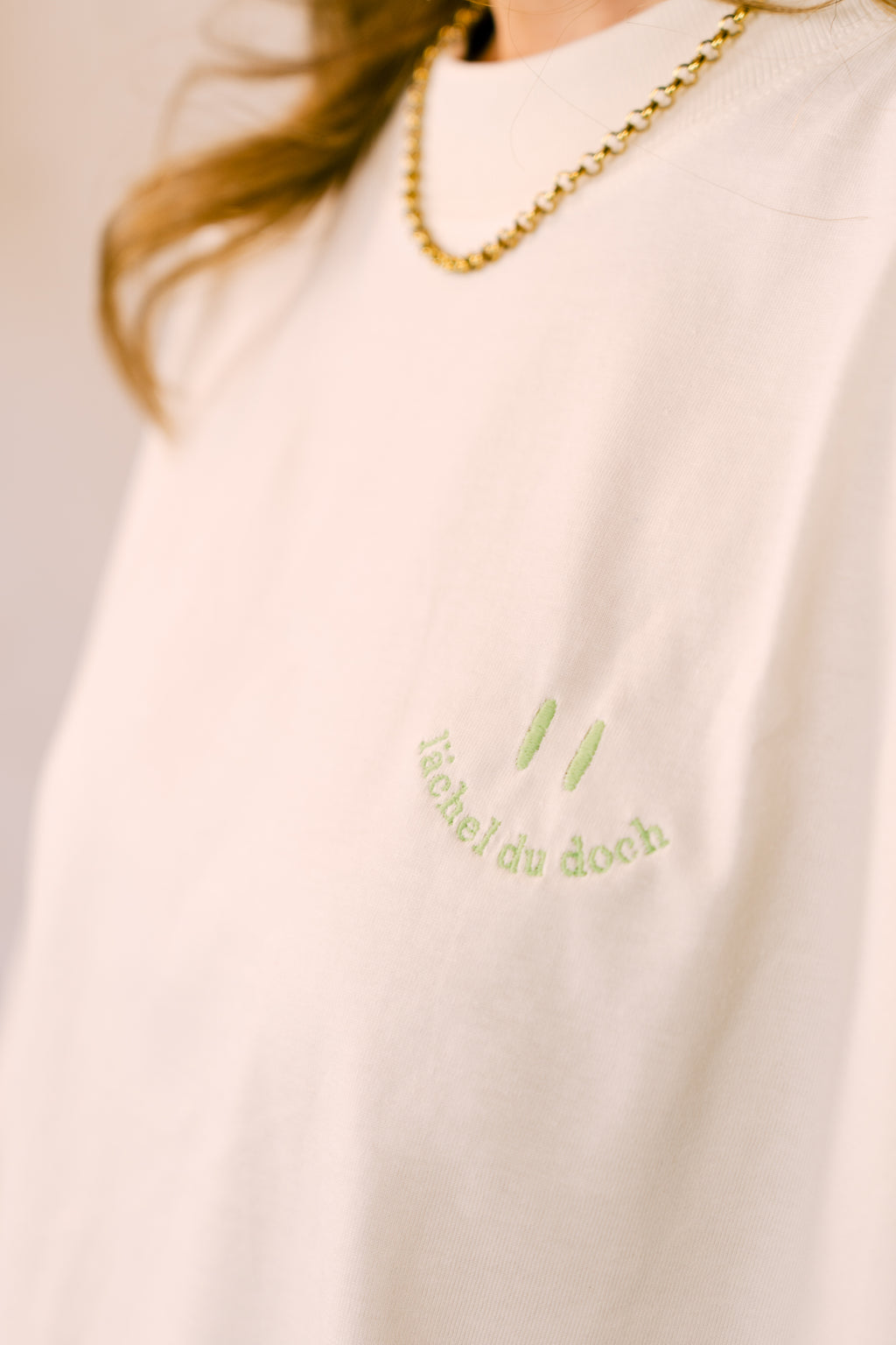 Smile Shirt - Cream